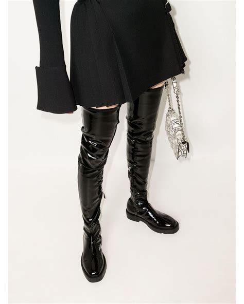 givenchy oversized heel boots|givenchy thigh high boots.